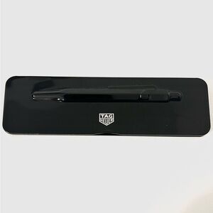 NEW IN CASE Tag Heuer Special Edition Caran d'Ache Pen with Metal Holder